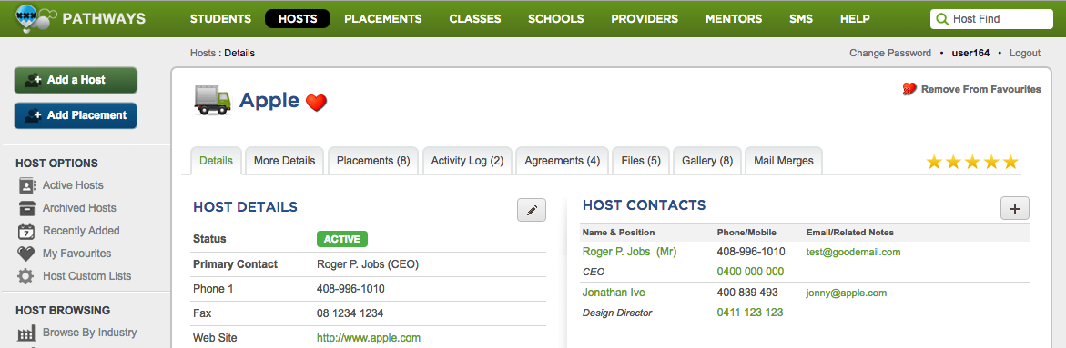 Introduction to Hosts – Pathways